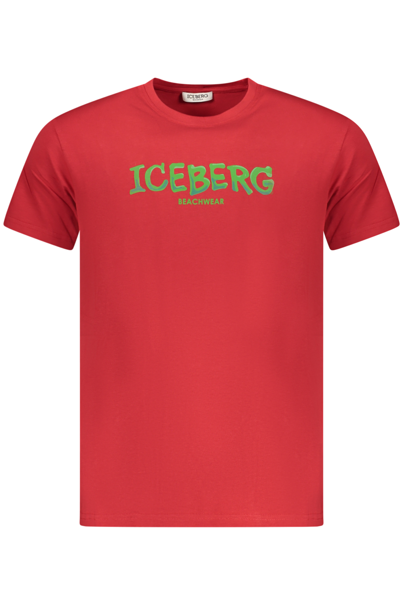 Červené triko Iceberg s krátkým rukávem