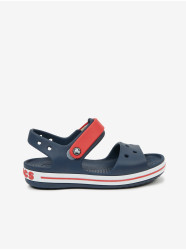 Červeno-modré dětské sandály Crocs - Kluci