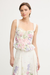 Charo Ruiz Ibiza  top dámský s bavlnou Floret