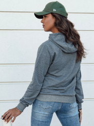 Ciemnoszara damska bluza dresowa LARA II Dstreet