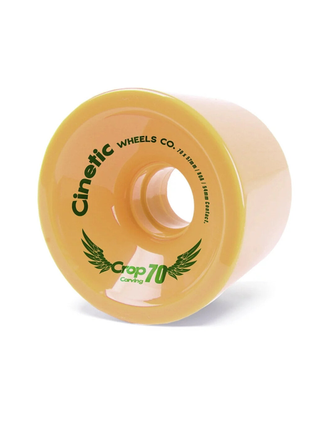Cinetic kolečka Crop 70 mm Yellow | Žlutá | Velikost skate 70 mm