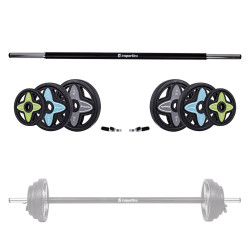 Činkový set inSPORTline Pumpstar 2-20kg - 2.jakost