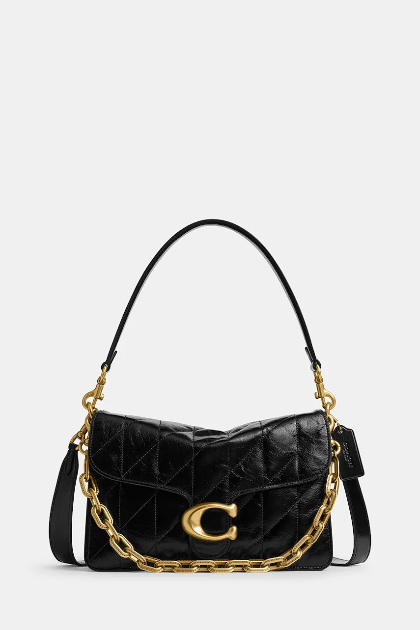 Coach  Kožená kabelka  Chain Tabby Shoulder Bag With Quilting