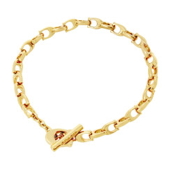 Coach Módní pozlacený náramek pro ženy 37376745GLD710