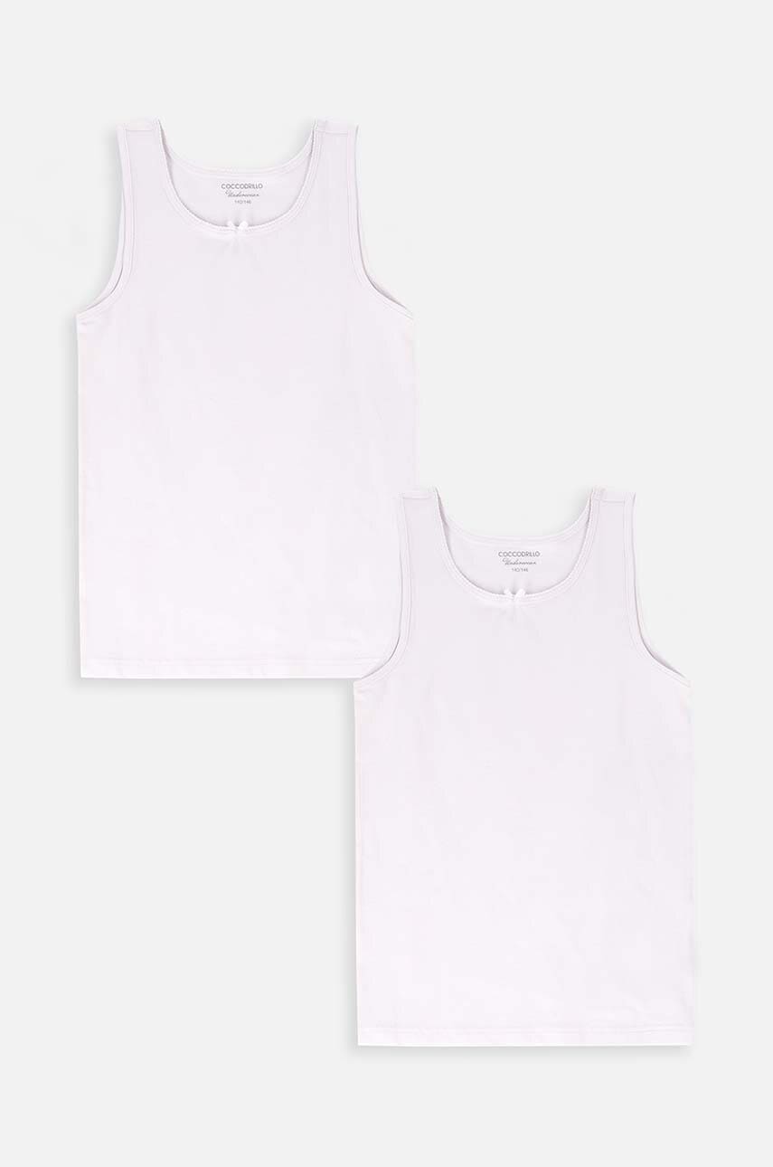 Coccodrillo  Dětský bavlněný top  2-pack