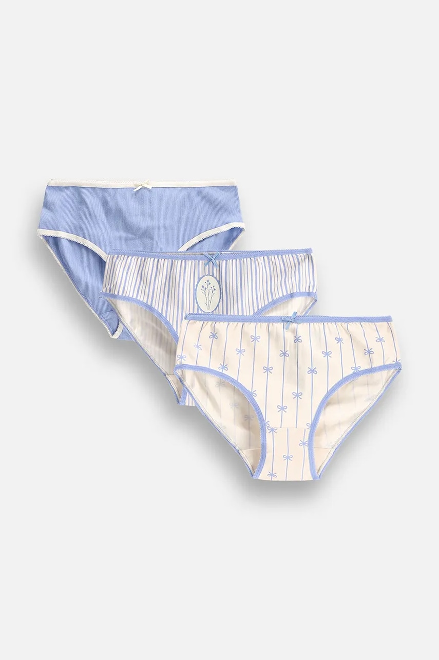 Coccodrillo  Kalhotky dětské bavlněné s elastanem 3-pack