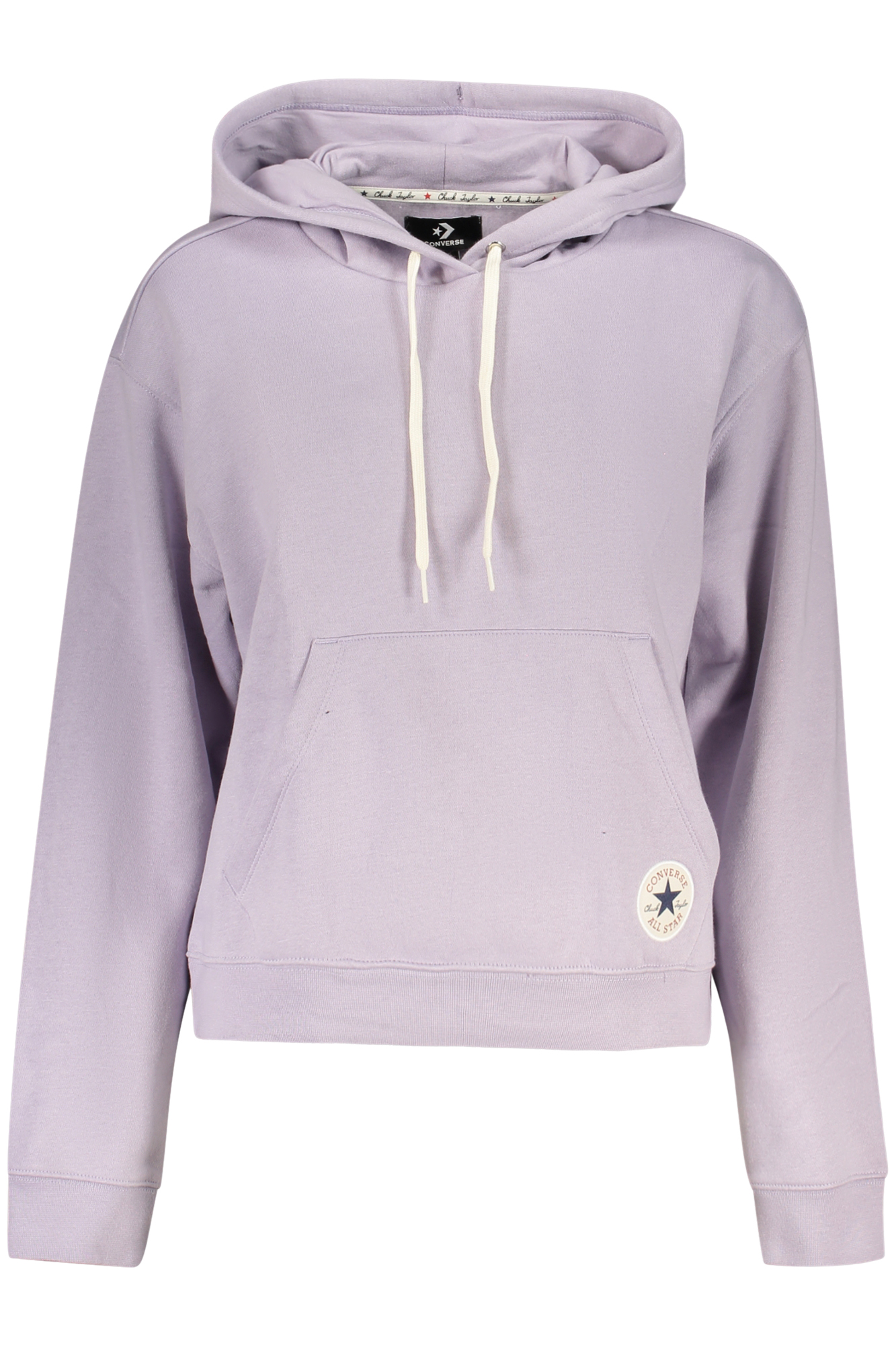 Converse dámská mikina na zip, fialová