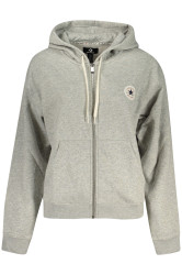 Converse dámská mikina na zip, šedá