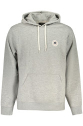 CONVERSE pánská šedá mikina na zip