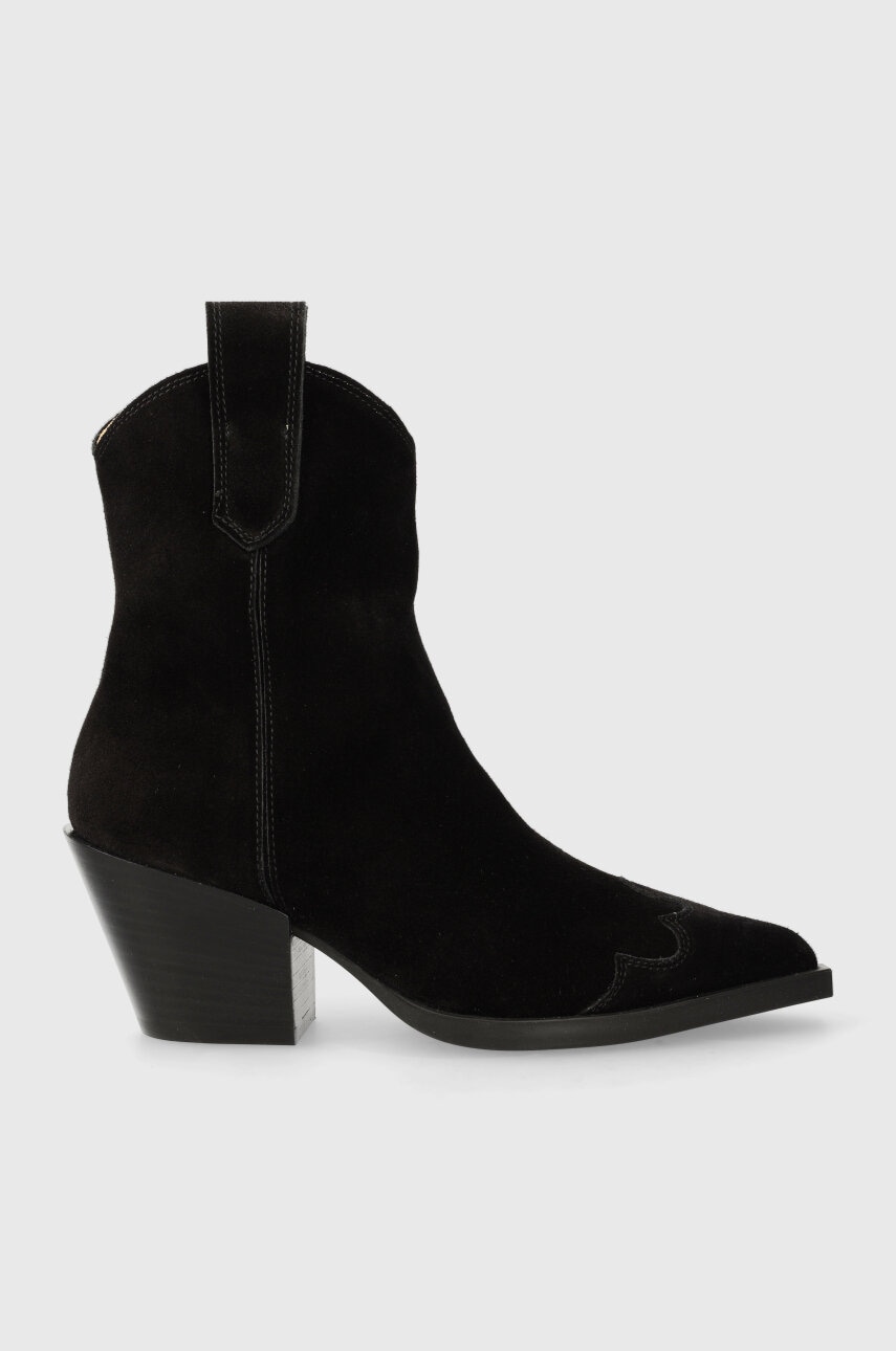 Copenhagen  Semišové kovbojské boty  CPH238 suede