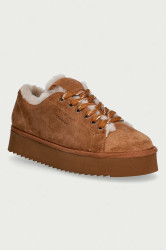 Copenhagen  suede teddy sneakers boty dámské semišové