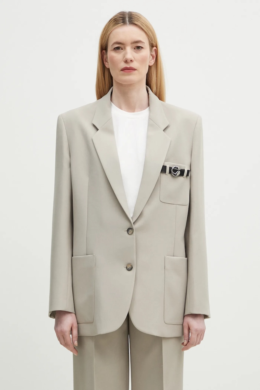 coperni  jednořadé sako dámské Belted Pocket Tailored