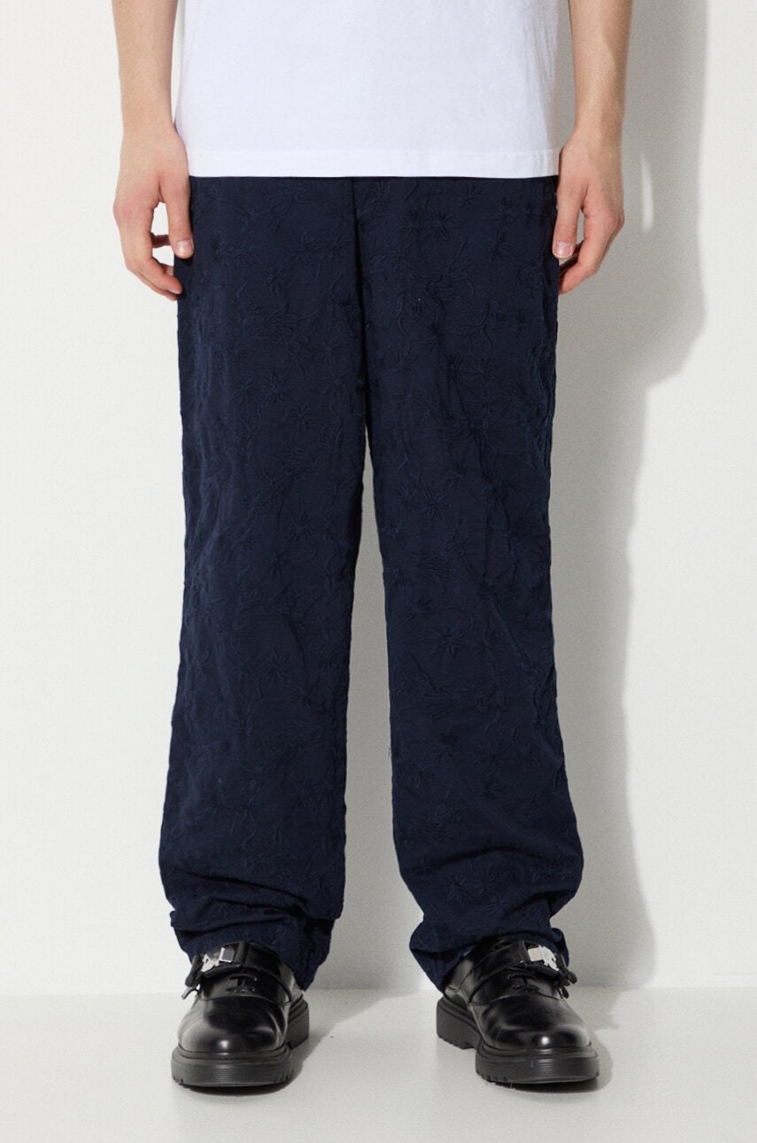 Corridor  Bavlněné kalhoty  Floral Embroidered Trouser