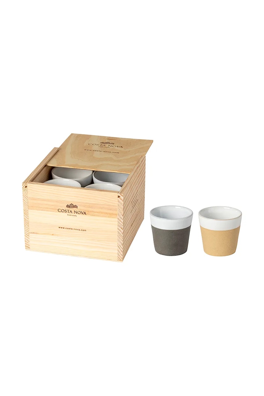 Costa Nova  Sada šálků na espresso  Grespresso Nature 70 ml 8-pack