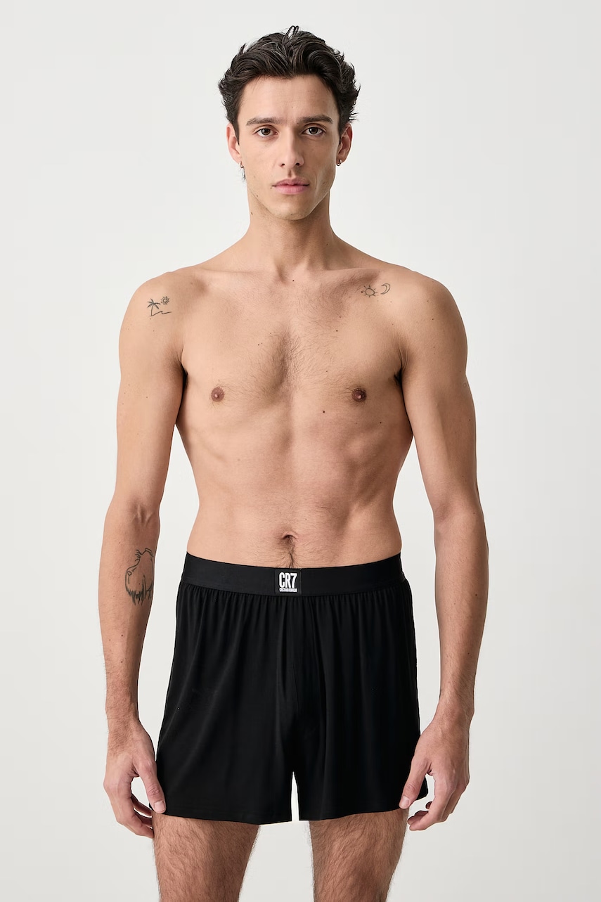 CR7 Cristiano Ronaldo  boxerky pánské bavlněné s elastanem x MODAL CONCEPT 3-pack