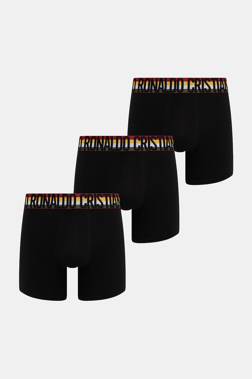 CR7 Cristiano Ronaldo  boxerky pánské s bavlnou x WORLD CUP 26 3-pack