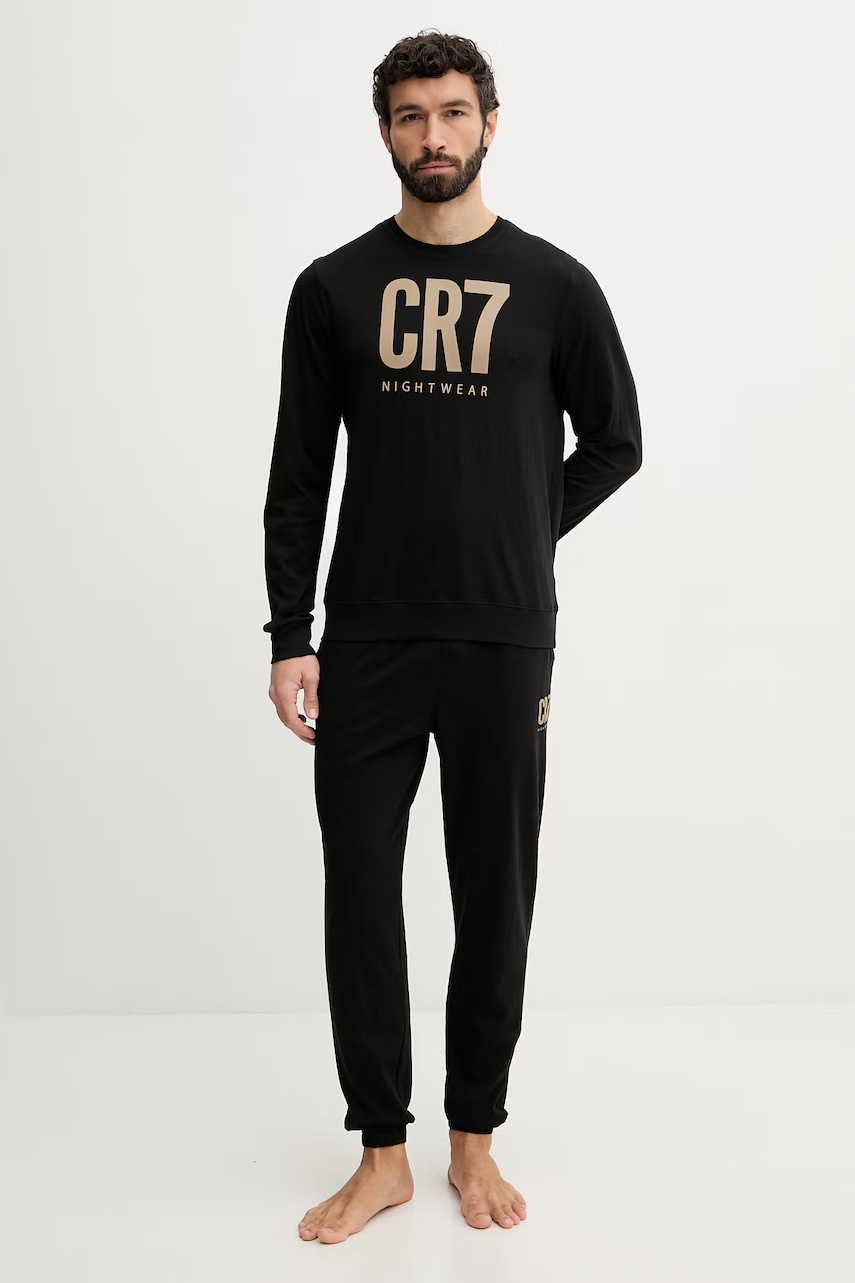 CR7 Cristiano Ronaldo dvoudílné pánské bavlněné pyžamo