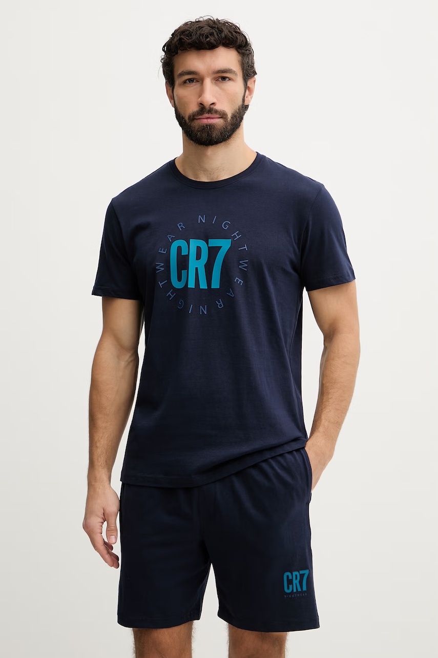 CR7 Cristiano Ronaldo dvoudílné pyžamo pánské bavlněné