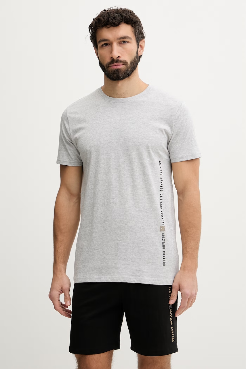 CR7 Cristiano Ronaldo dvoudílné pyžamo pánské bavlněné