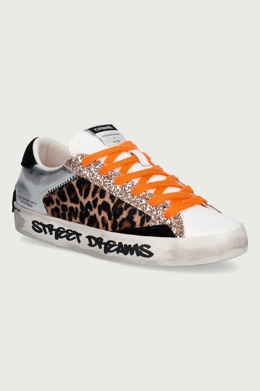 Crime London  DISTRESSED sneakers boty dámské
