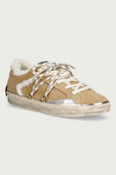 Crime London  DISTRESSED sneakers boty dámské semišové