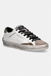 Crime London  DISTRESSED sneakers boty pánské kožené