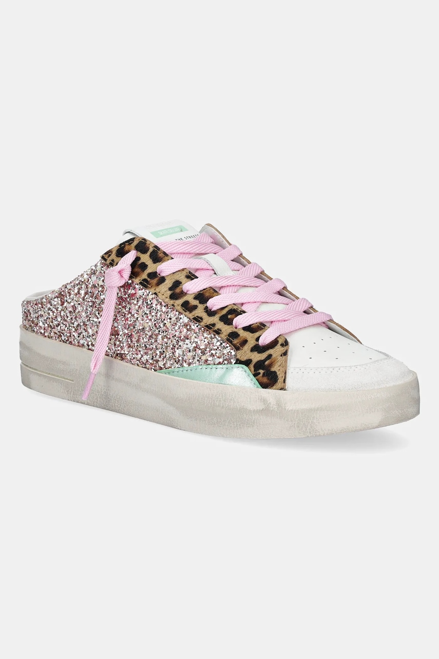 Crime London  Kožené sneakers boty  SK8 DELUX SABOT
