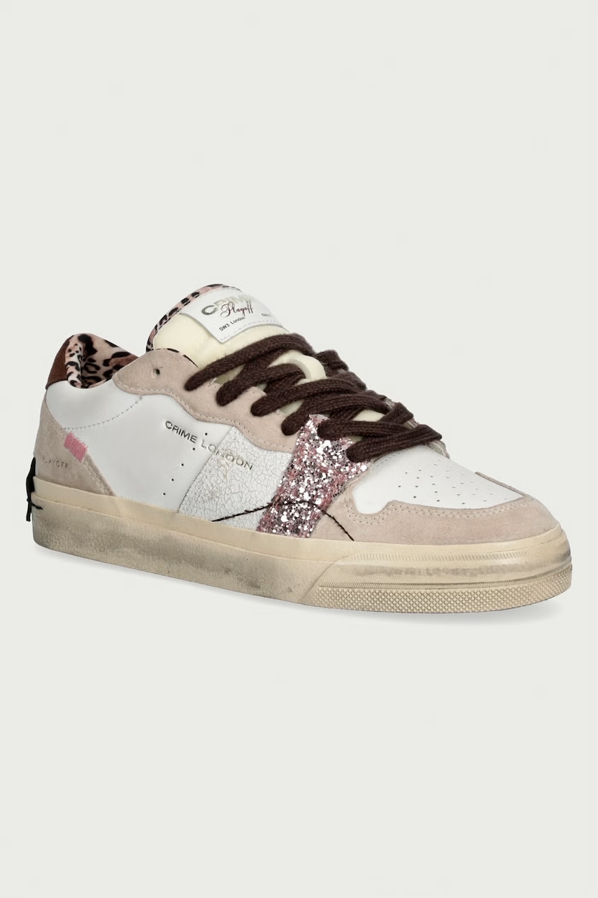 Crime London  PLAYOFF sneakers boty dámské kožené