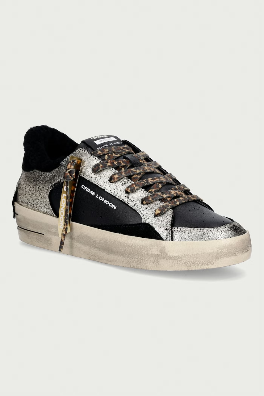 Crime London  SK8 DELUXE WEDGE sneakers boty dámské