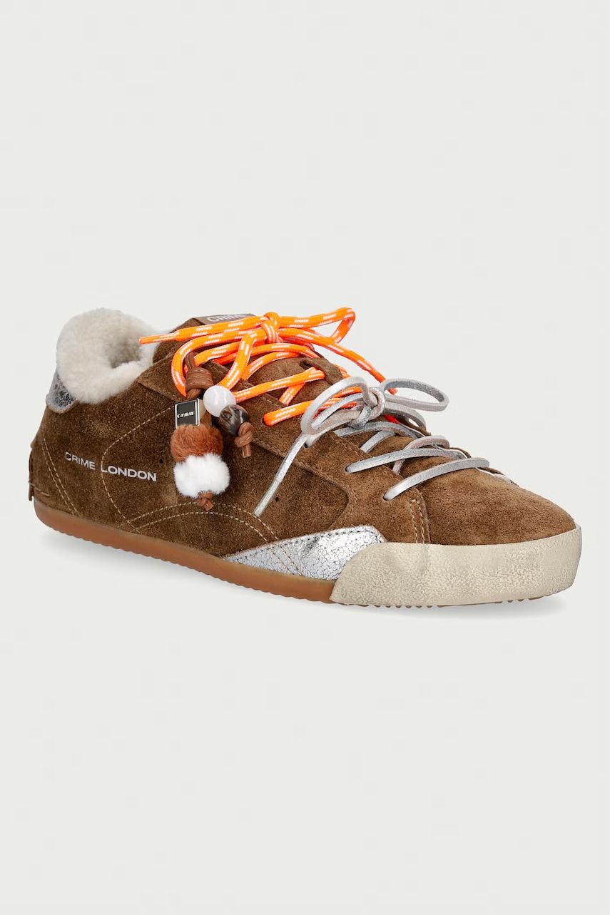 Crime London  SNEAKERINA sneakers boty dámské semišové