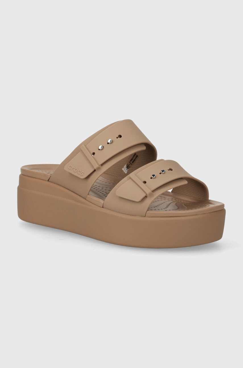 Crocs  Pantofle  Brooklyn Low Wedge Sandal