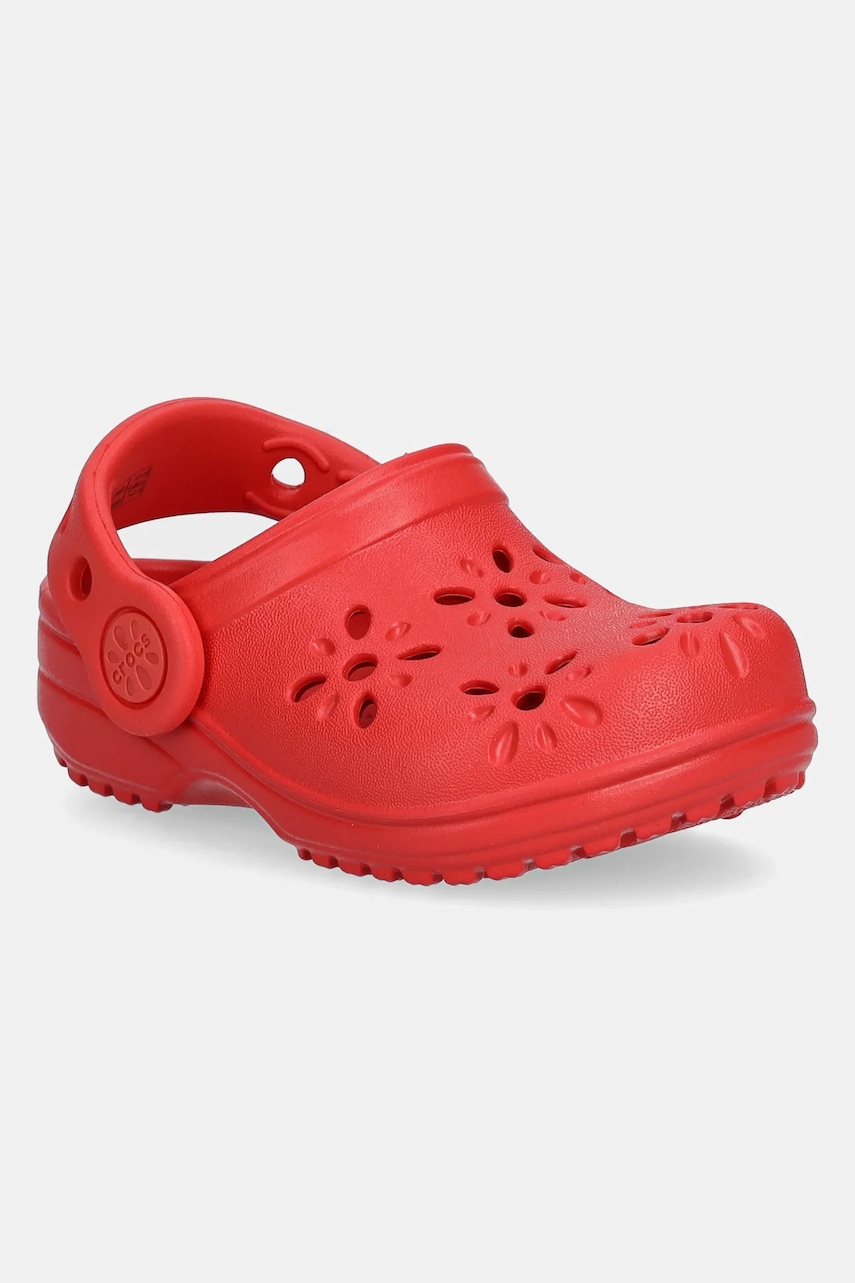 Crocs  Pantofle  CLASSIC FLORAL CUT OUT CLOG KIDS