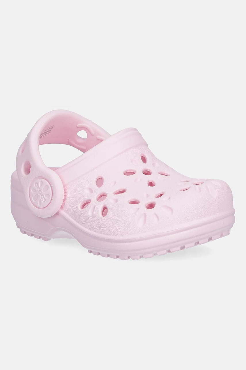 Crocs  Pantofle  CLASSIC FLORAL CUT OUT CLOG KIDS