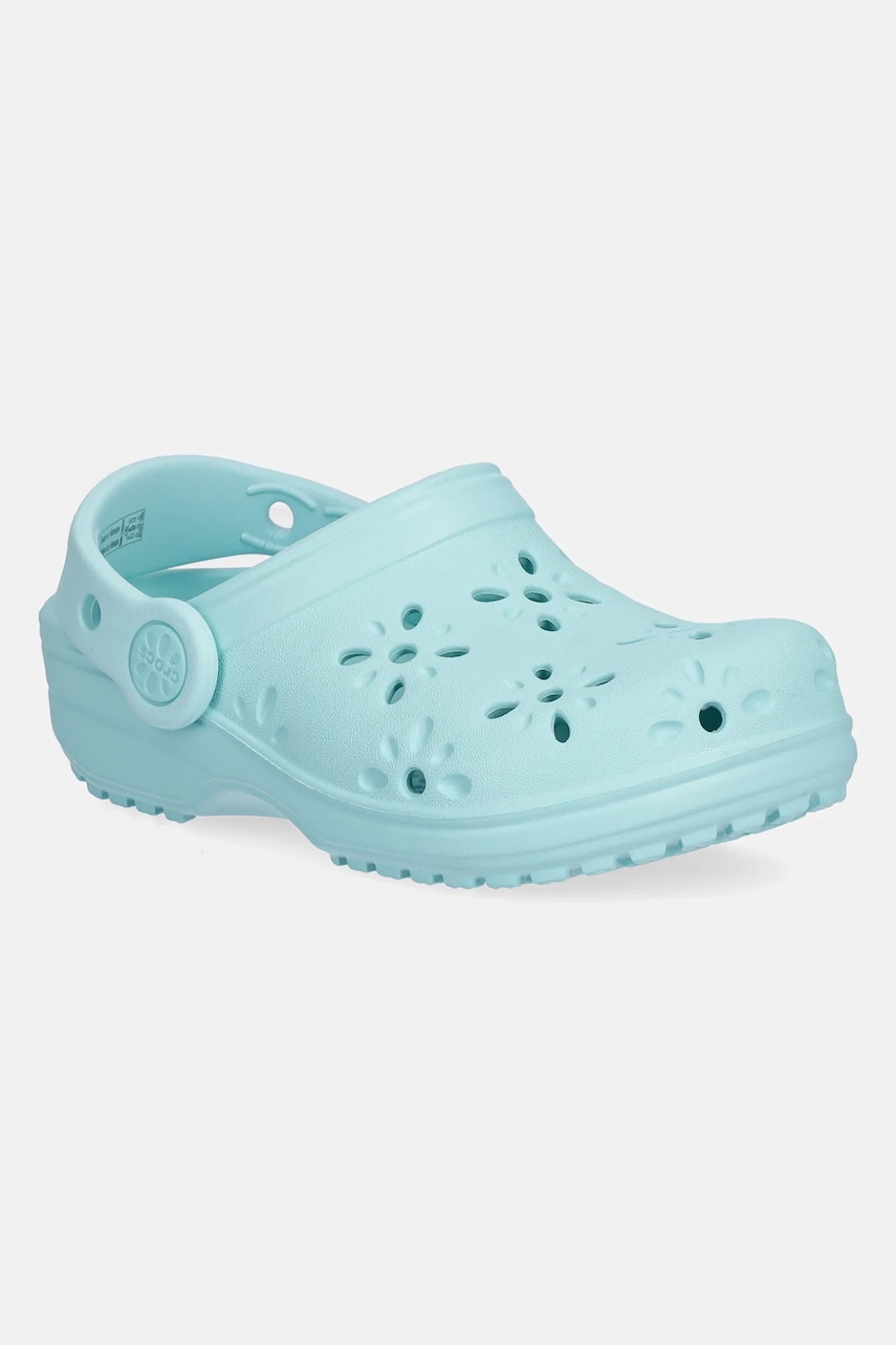 Crocs  Pantofle  CLASSIC FLORAL CUT OUT CLOG KIDS
