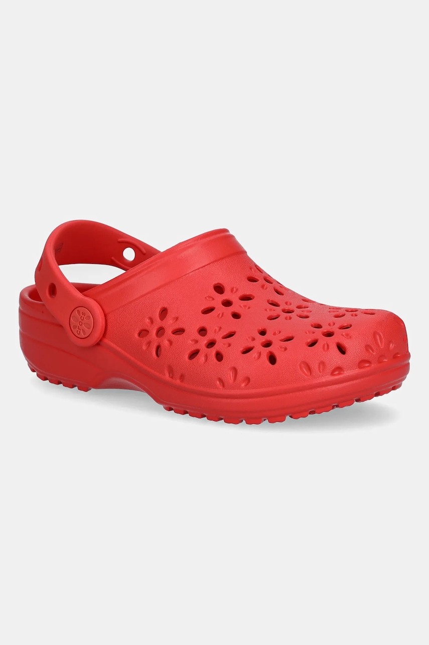Crocs  Pantofle  CLASSIC FLORAL CUT OUT CLOG KIDS