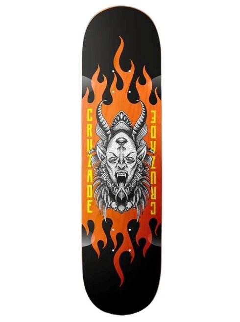 Cruzade skateboardová deska Soul 8,25" | Černá | Velikost skate 8,25"