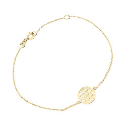 Cutie Jewellery Jemný dámský náramek ze žlutého zlata Z0121-60-X-1
