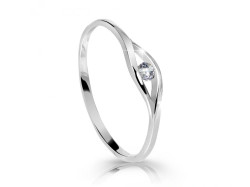 Cutie Jewellery Krásný zásnubní prsten se zirkonem Z6108-10-X-2 53 mm