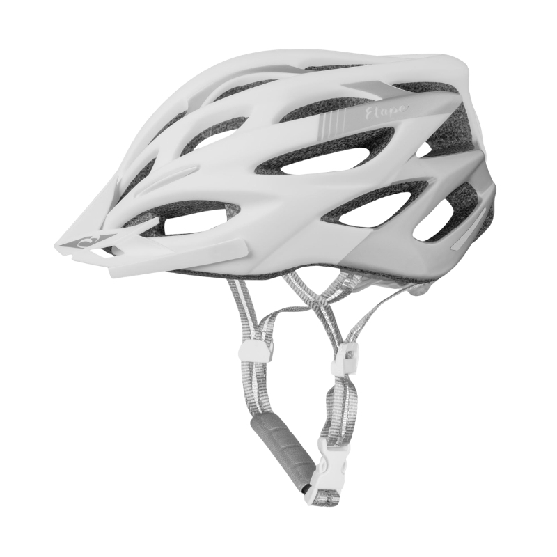 Cyklo přilba Etape Vesper bílá/šedá mat XS/S (53-55)