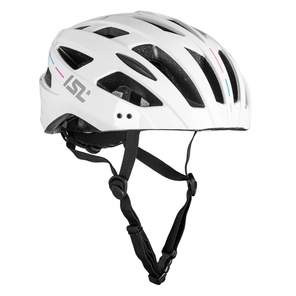 Cyklo přilba ISL Winsdor Glossy White/Titanium Grey M (54-58)