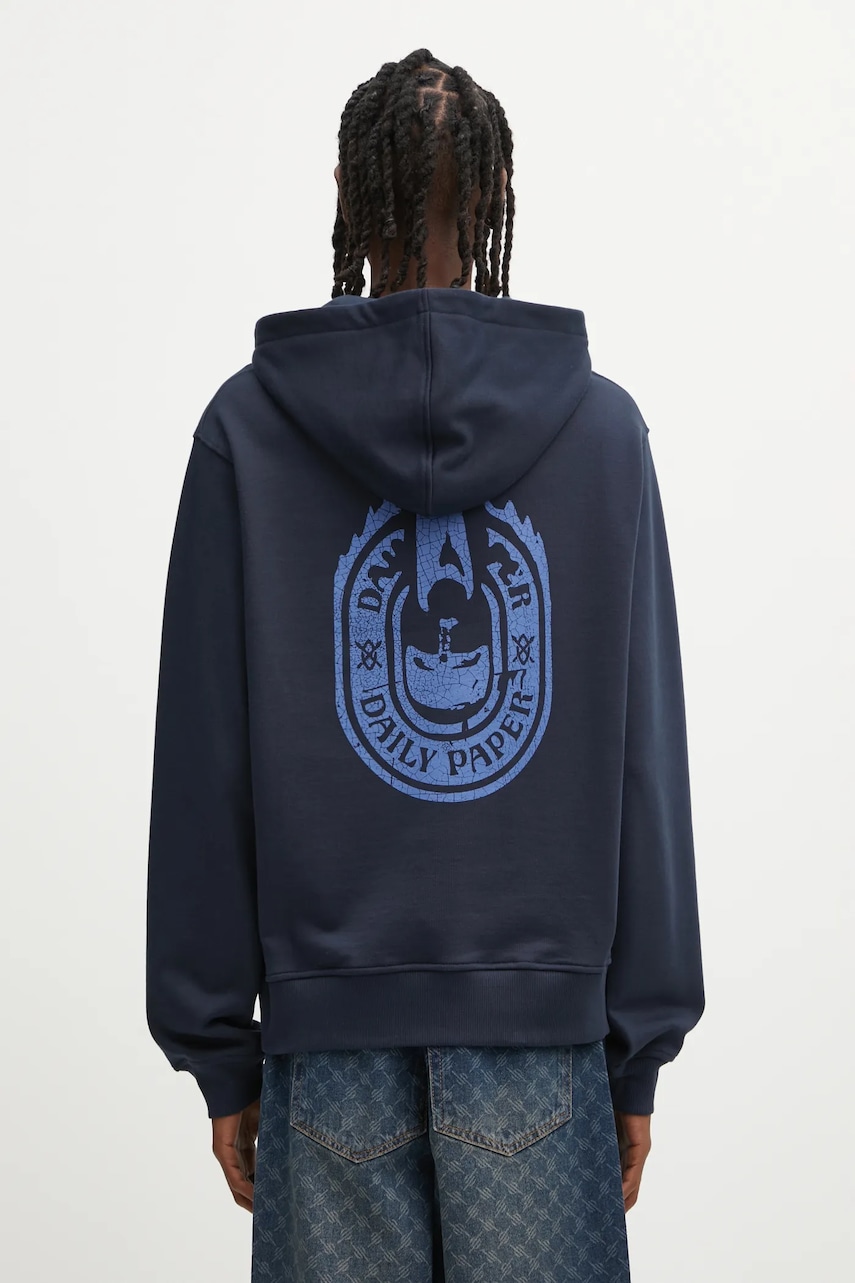 Daily Paper  Bavlněná mikina  Candle Label Hoodie