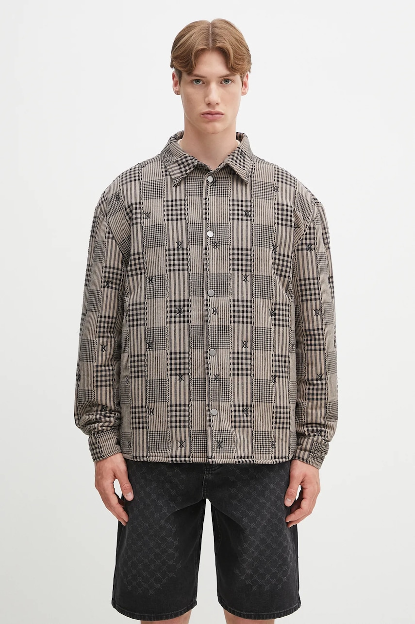 Daily Paper  Bunda  Quilted Shield Ls Shirt