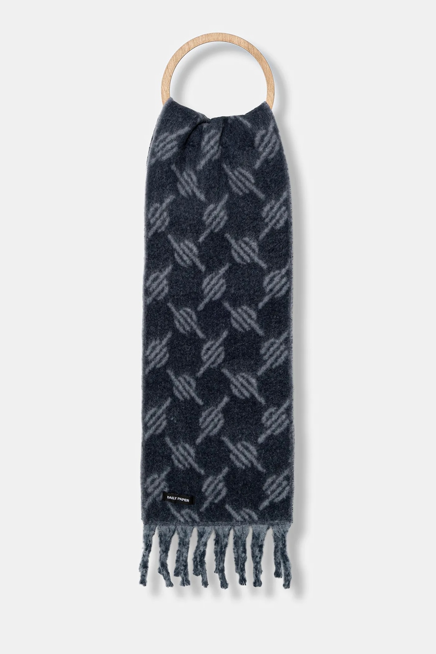 Daily Paper  Šátek z vlněné směsi  Riyo Monogram