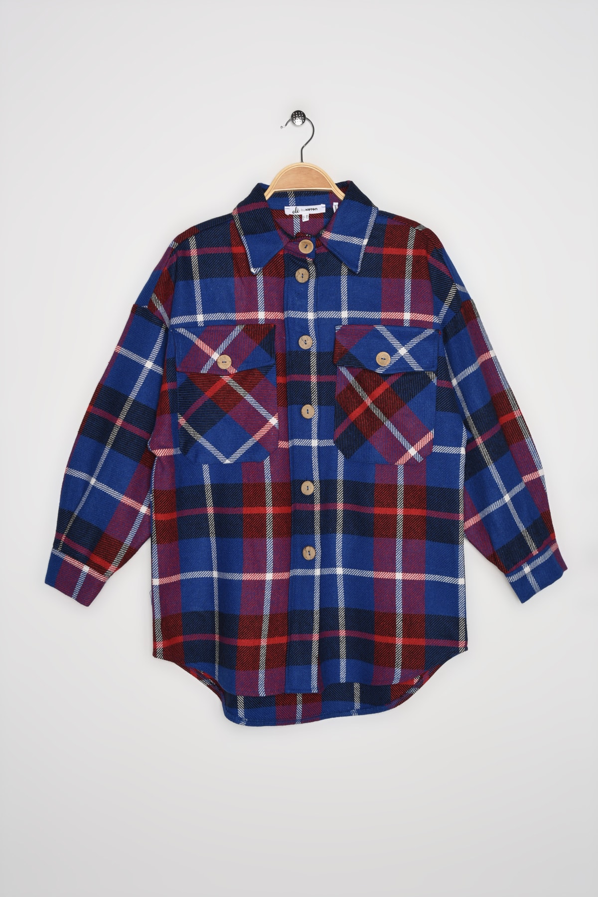 Dámská bunda Koton Plaid