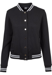Dámská College Sweat Jacket blk/blk