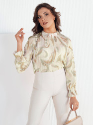 Dámská elegantní halenka PALENO  Barva béžová DSTREET