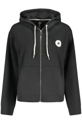 Dámská mikina Converse na zip černá