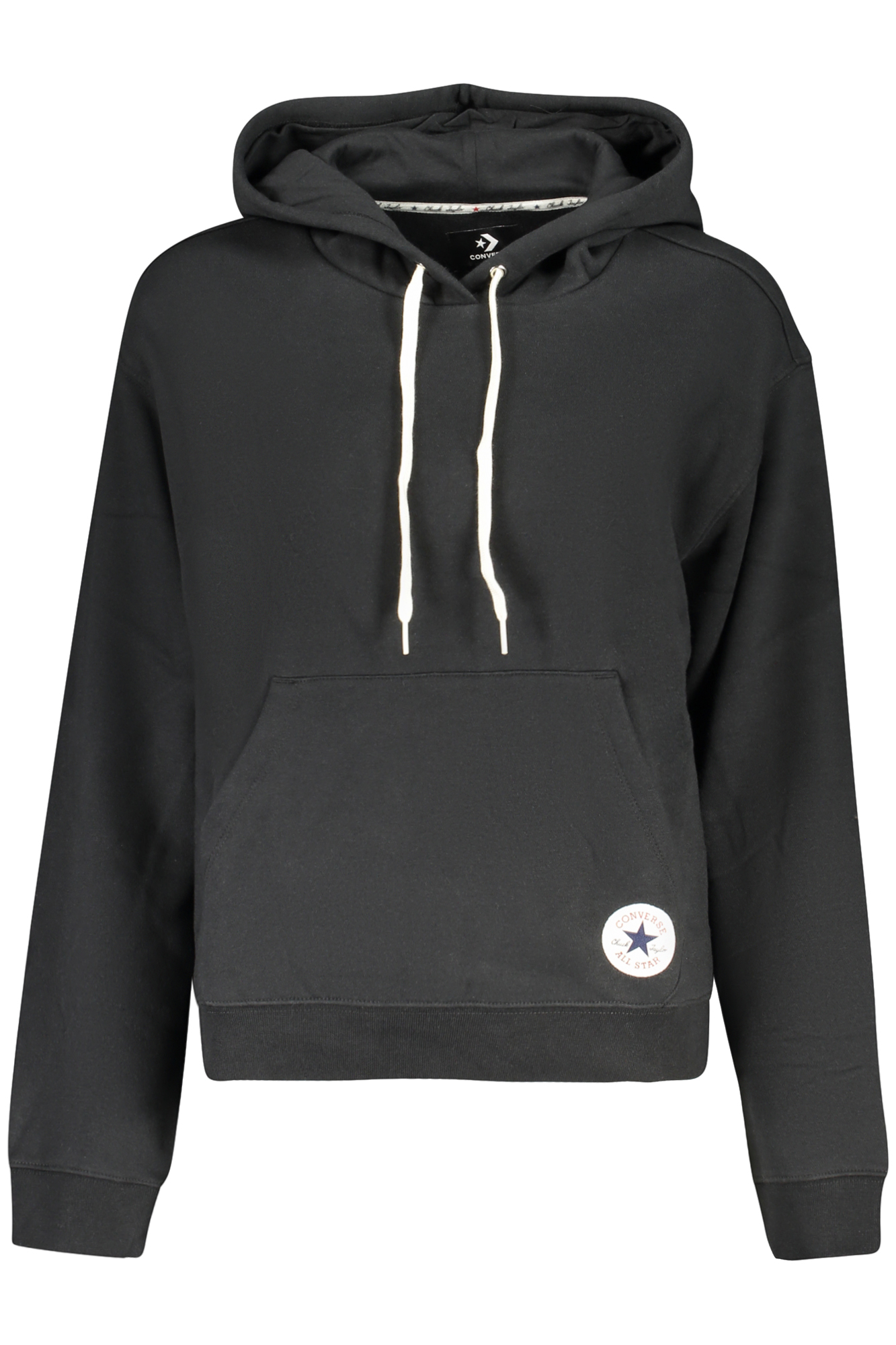Dámská mikina Converse na zip, černá
