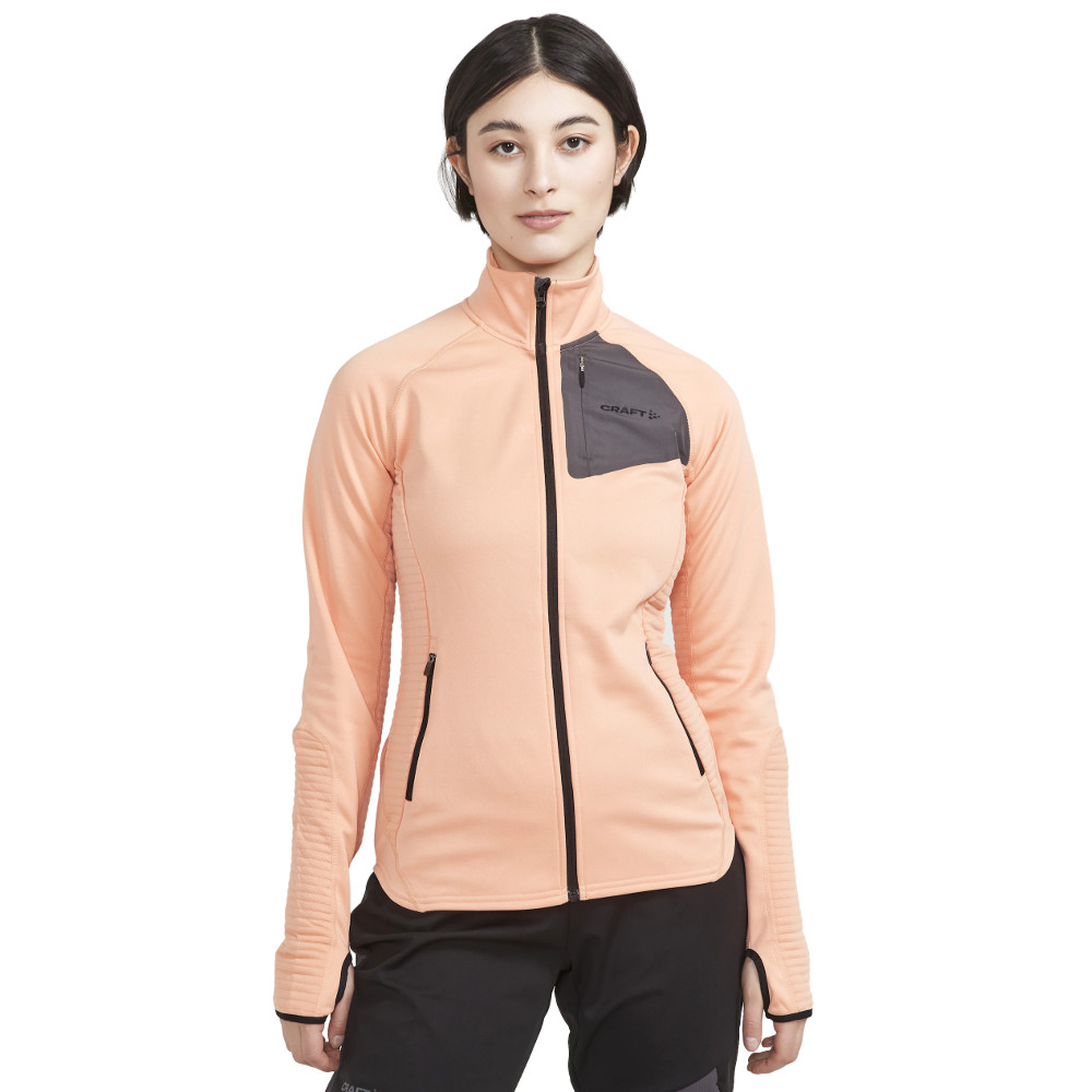 Dámská mikina CRAFT ADV Tech Fleece Thermal W oranžová S
