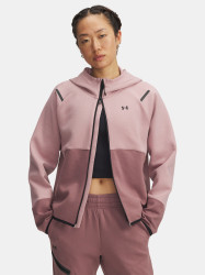 Dámská mikina Under Armour Unstoppable Fleece FZ-PNK - Dámské